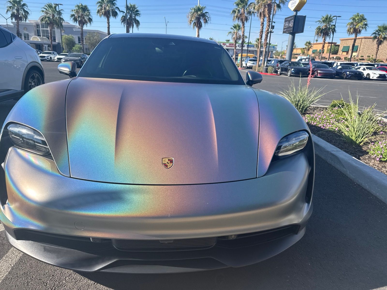 Used 2021 Porsche Taycan Base with VIN WP0AA2Y12MSA16322 for sale in Las Vegas, NV