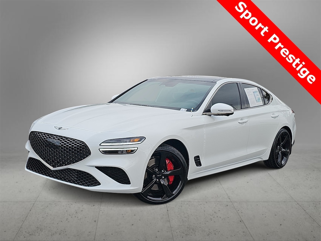 Certified 2026 Genesis G70 3.3T Sport Prestige RWD Sedan