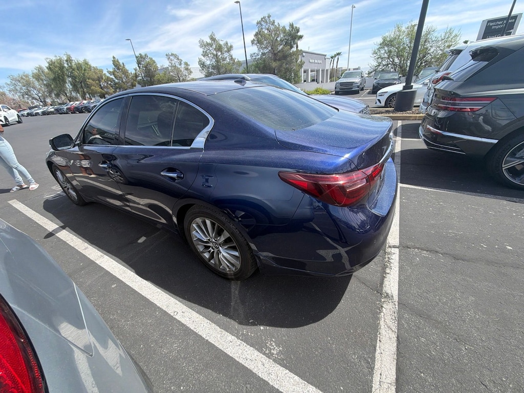 Used 2022 INFINITI Q50 LUXE Sedan