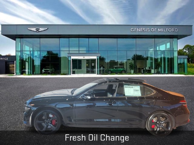 New 2026 Genesis G80 3.5T Prestige Black Sedan