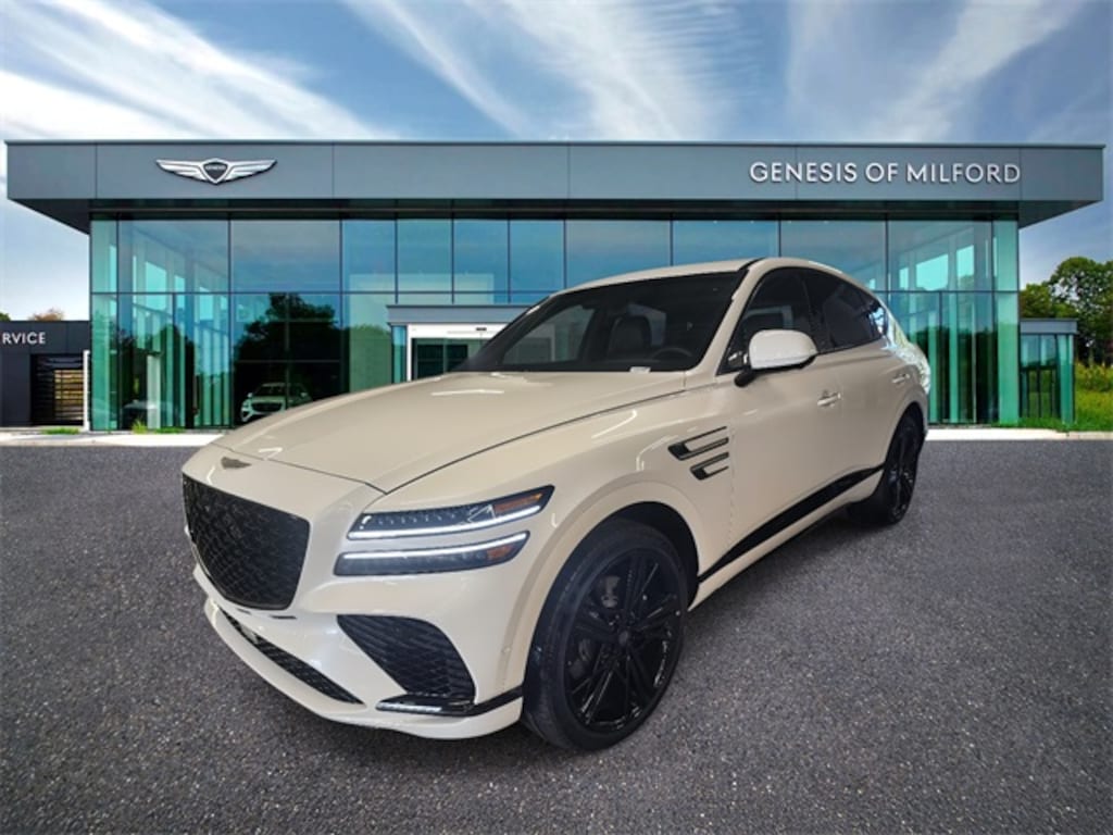 New 2026 Genesis GV80 Coupe 3.5T e-SC Prestige Black SUV