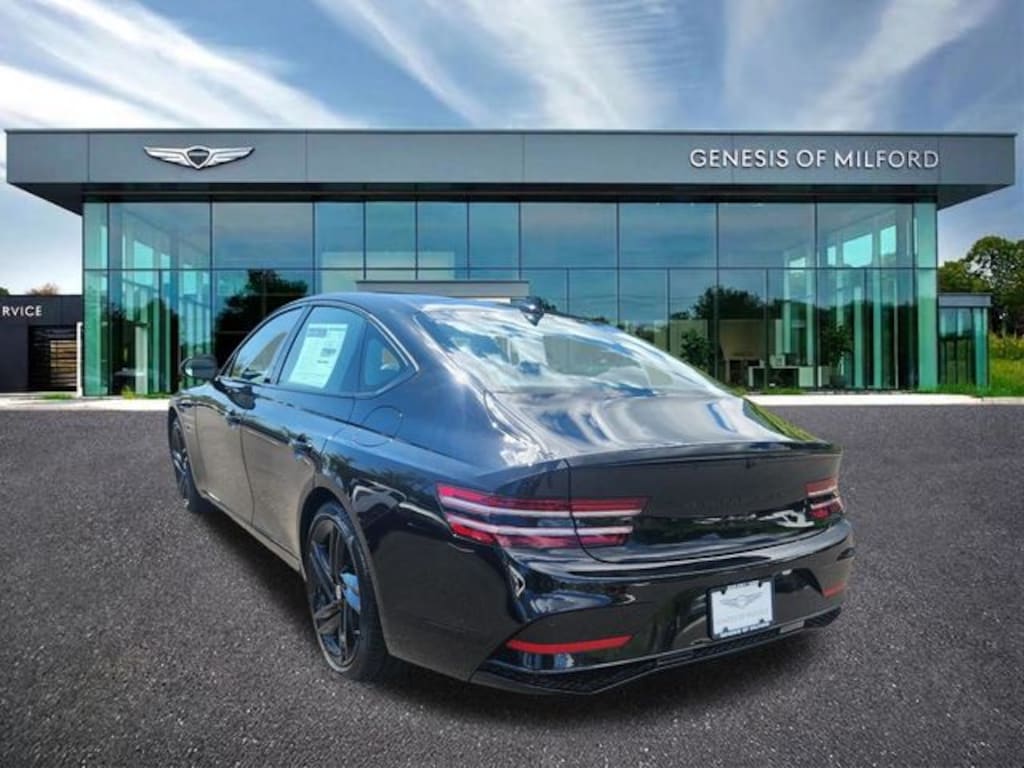 New 2027 Genesis G80 3.5T Prestige Black Sedan