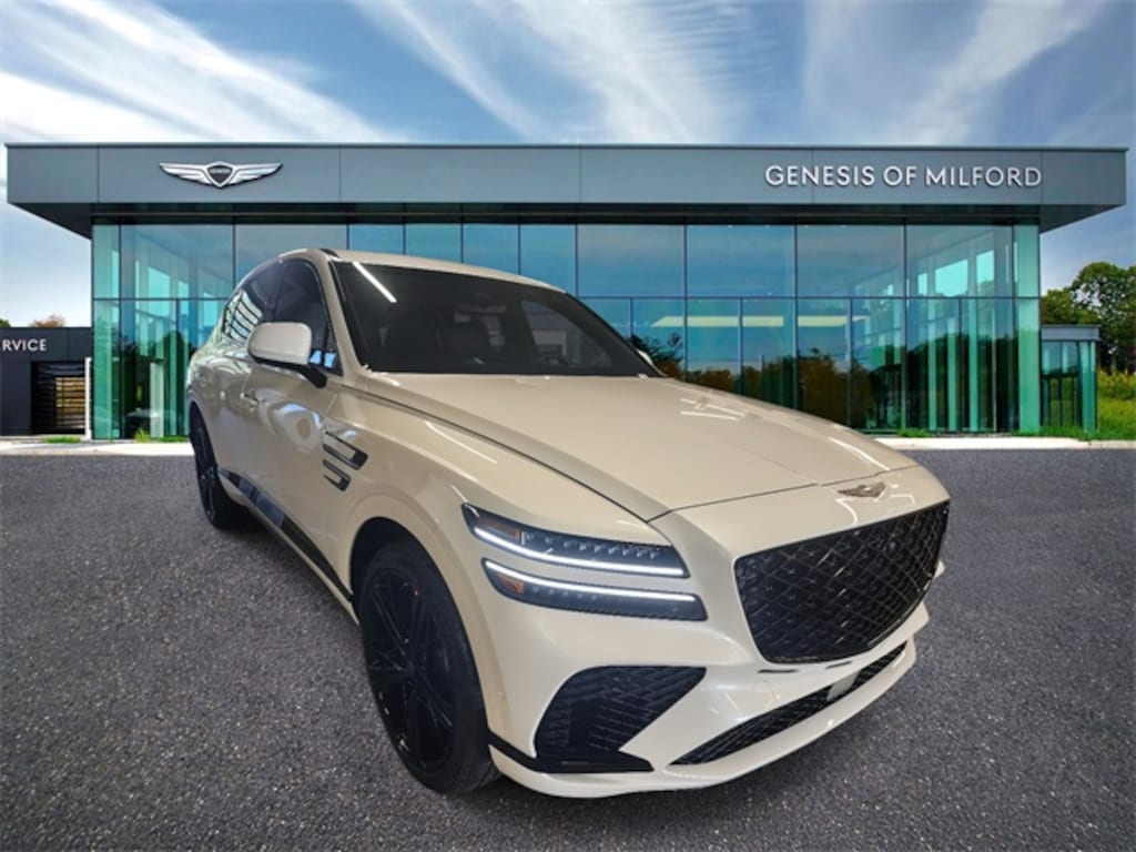 New 2026 Genesis GV80 Coupe 3.5T e-SC Prestige Black SUV