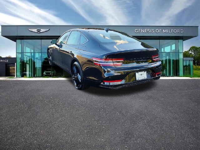 New 2027 Genesis G80 3.5T Prestige Black Sedan