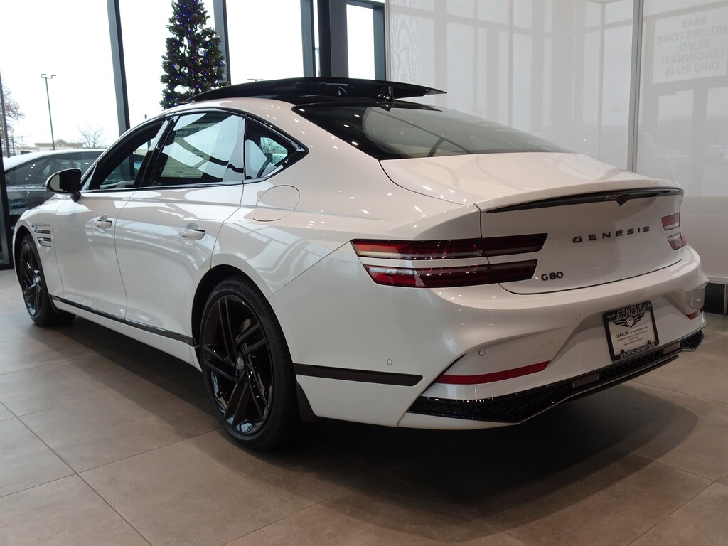 New 2026 Genesis G80 3.5T Prestige Black Sedan