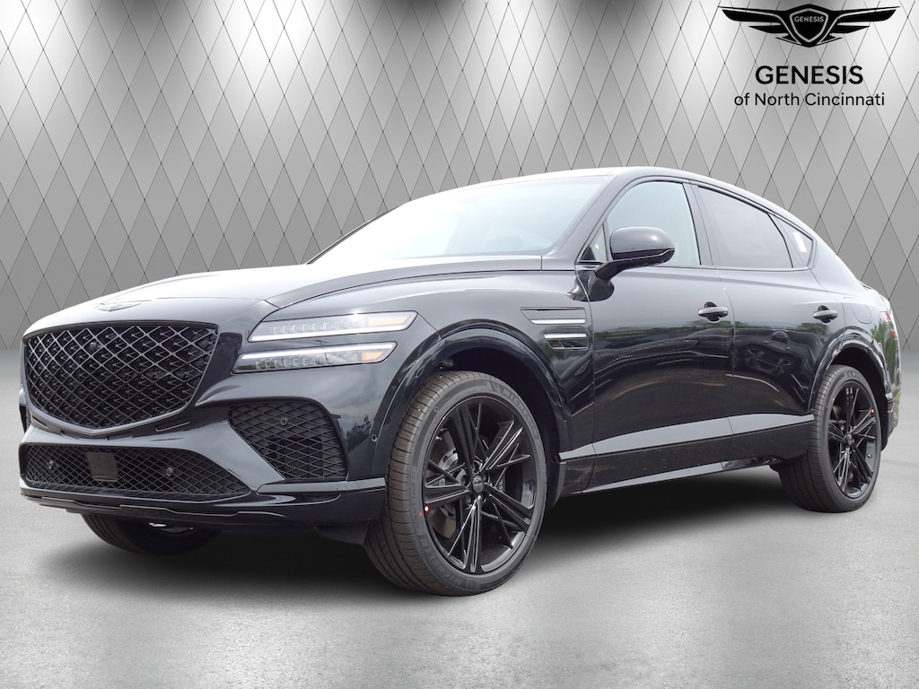 New 2026 Genesis GV80 Coupe 3.5T e-SC Prestige Black SUV