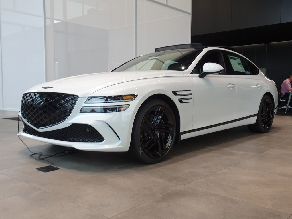 New 2026 Genesis G80 3.5T Prestige Black Sedan
