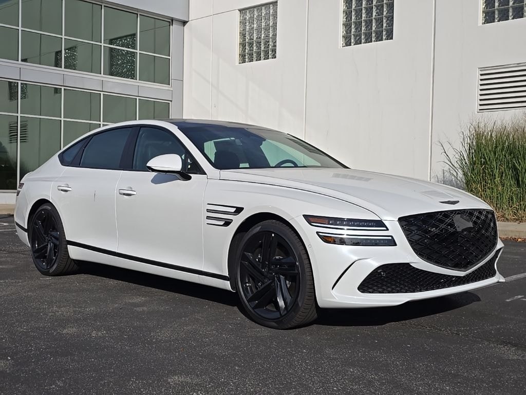 New 2026 Genesis G80 3.5T Prestige Black Sedan