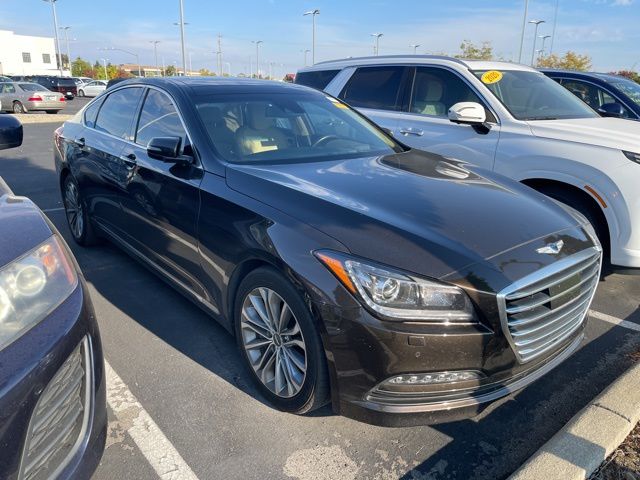 Used 2017 GENESIS G80 Base with VIN KMHGN4JE8HU176215 for sale in Noblesville, IN