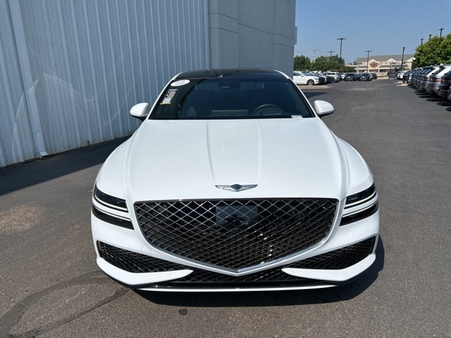 Used 2023 GENESIS G80 SPORT with VIN KMTGB4SD5PU192570 for sale in Norman, OK