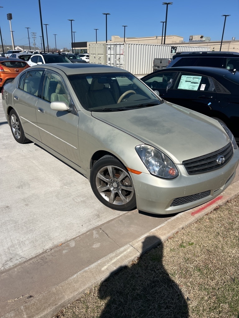 Used 2006 INFINITI G35 Base with VIN JNKCV51F56M601239 for sale in Norman, OK