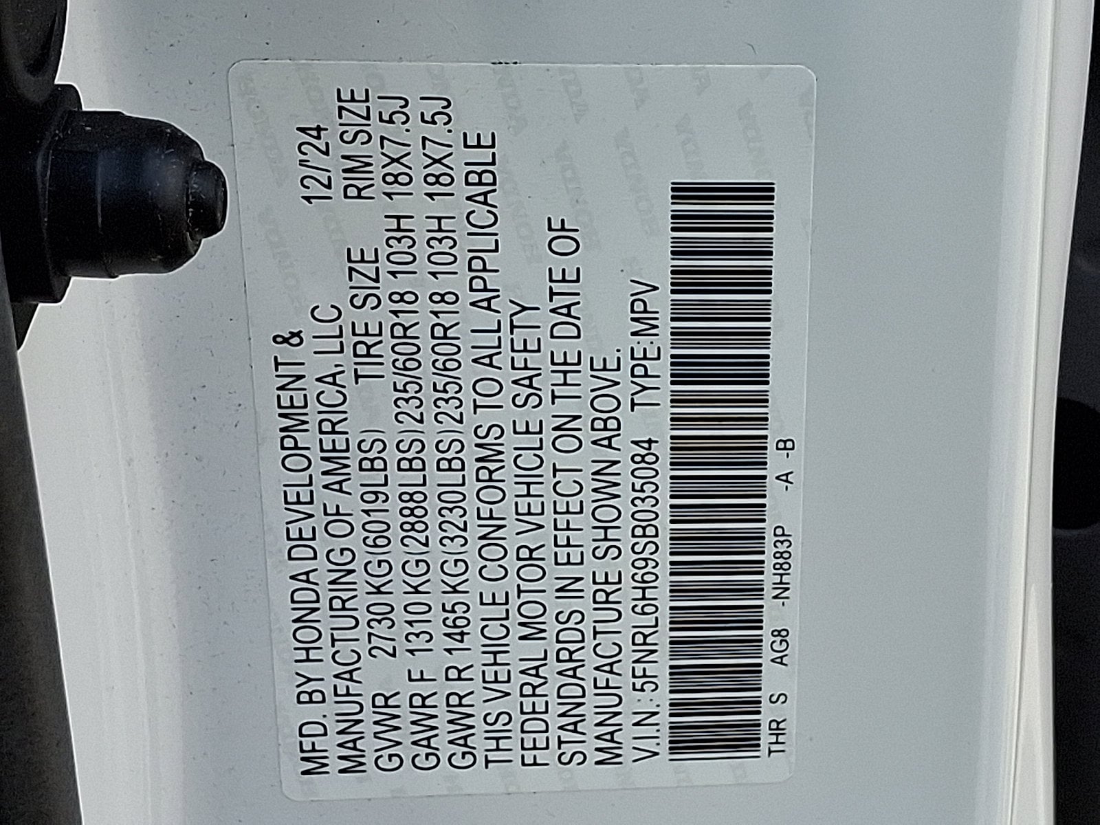 2025 Honda Odyssey EX-L - Photo 27