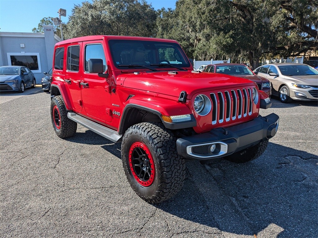Used 2021 Jeep Wrangler Unlimited Sahara SUV