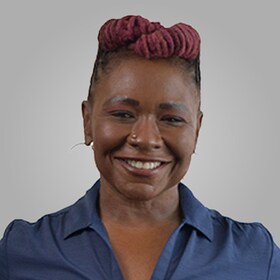 Staff member Cynthia Wallace from e7e87508be0c