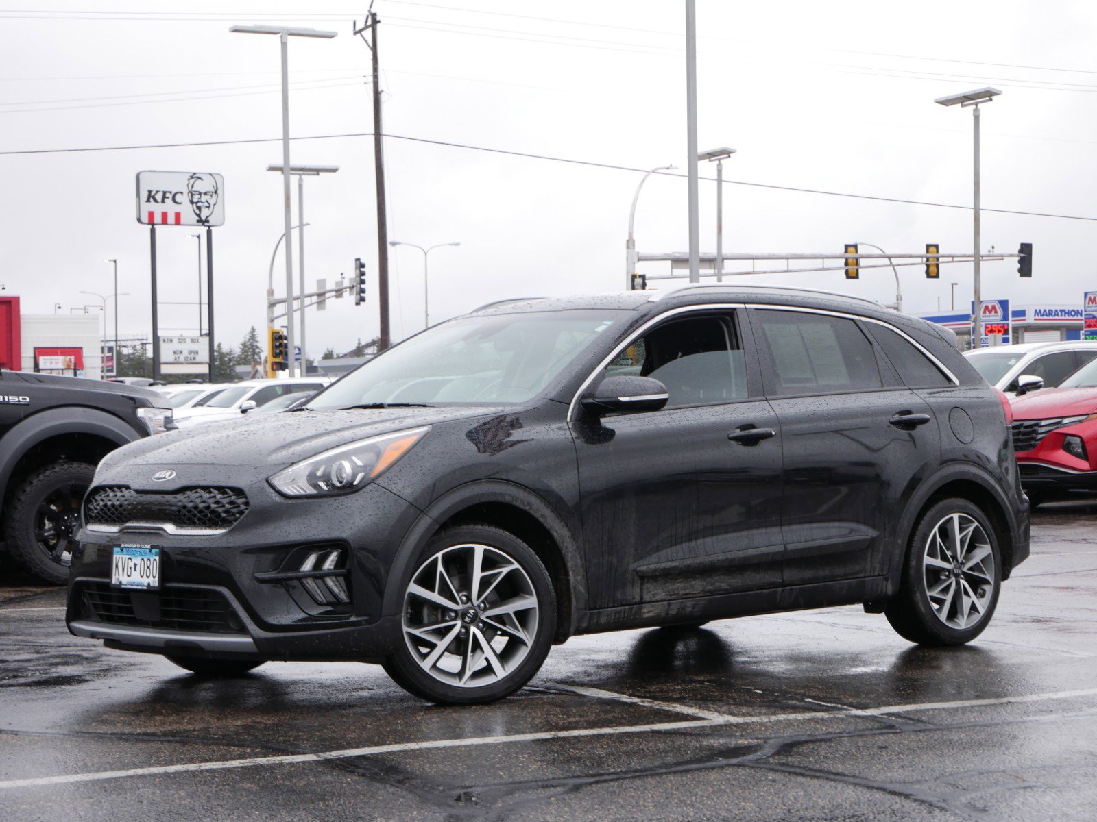 Used 2021 Kia Niro Touring with VIN KNDCC3LC5M5482923 for sale in Waite Park, Minnesota