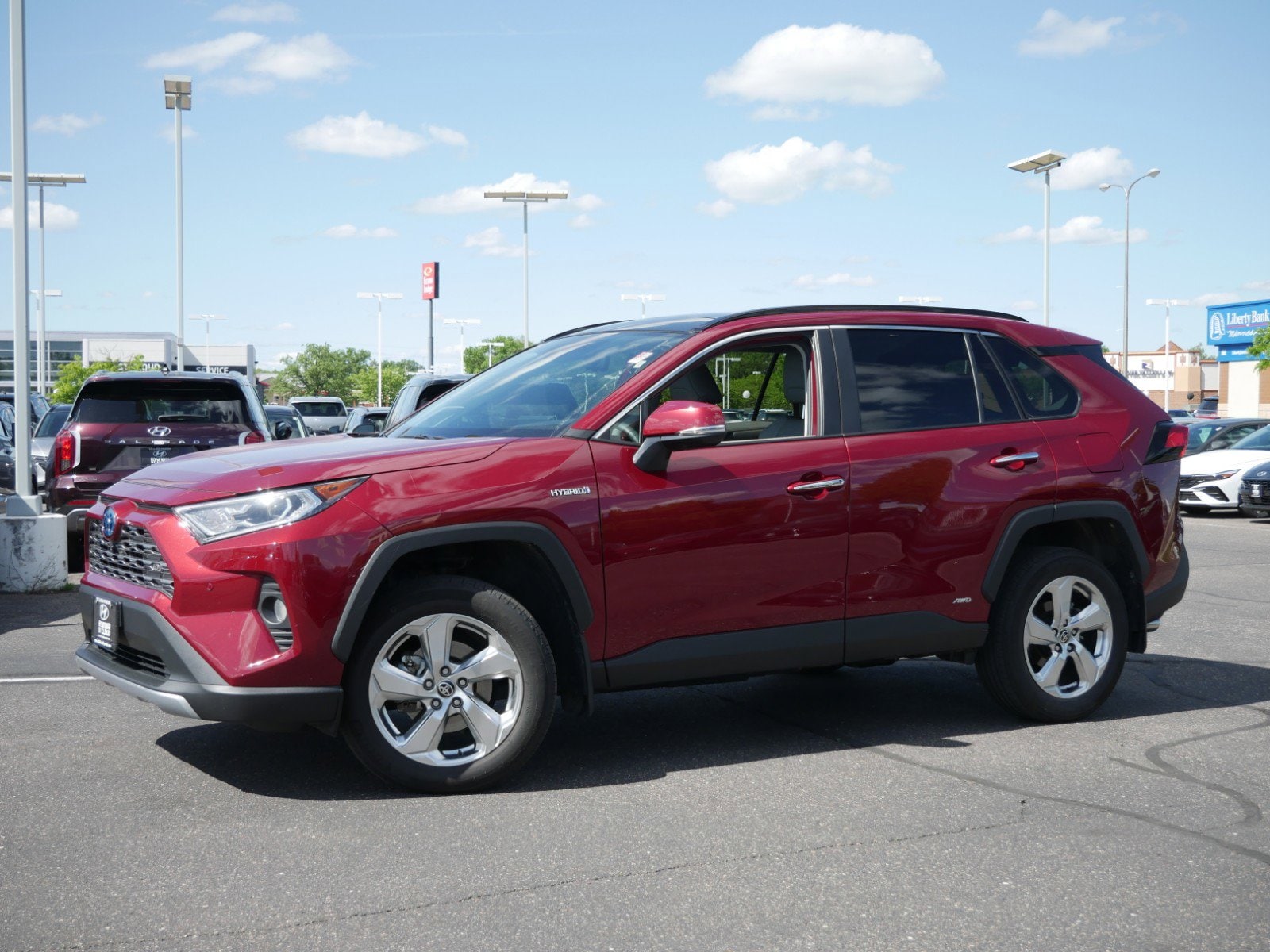 Used 2021 Toyota RAV4 Limited with VIN 4T3D6RFV9MU034365 for sale in Waite Park, Minnesota