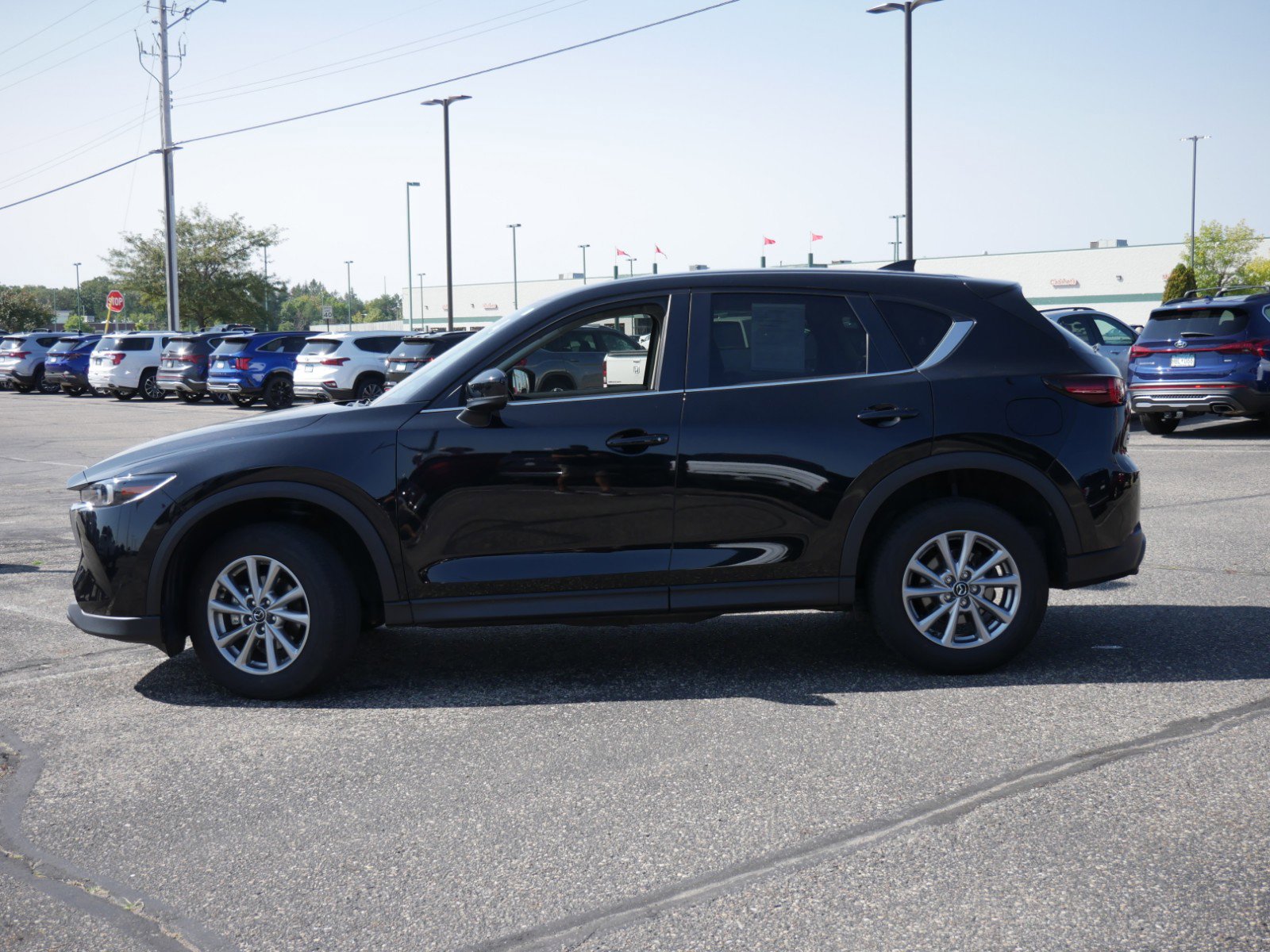 Used 2022 Mazda CX-5 S Preferred package with VIN JM3KFBCM1N1595144 for sale in Waite Park, MN