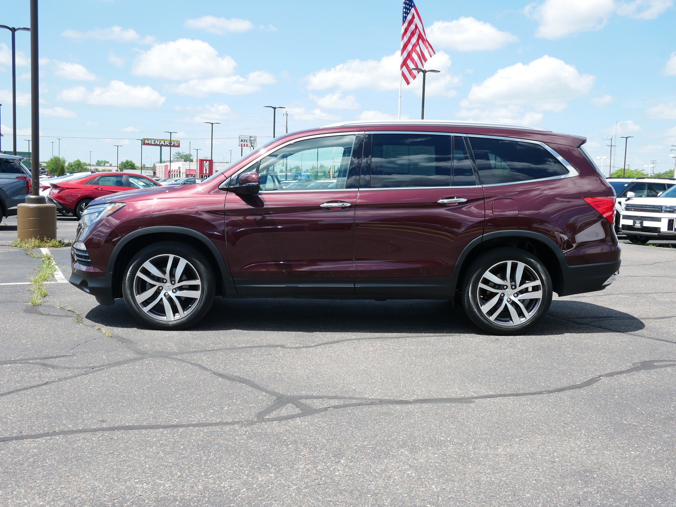 Used 2016 Honda Pilot Touring with VIN 5FNYF6H93GB034615 for sale in Waite Park, Minnesota