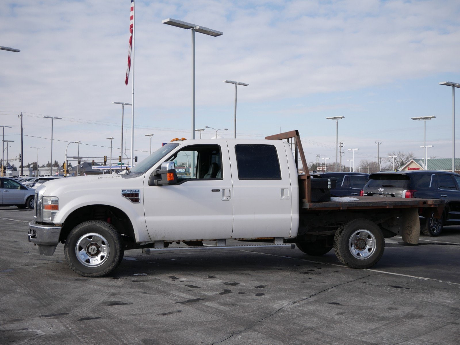 Used 2010 Ford F-350 Super Duty Lariat with VIN 1FTWW3BR7AEA57760 for sale in Waite Park, Minnesota