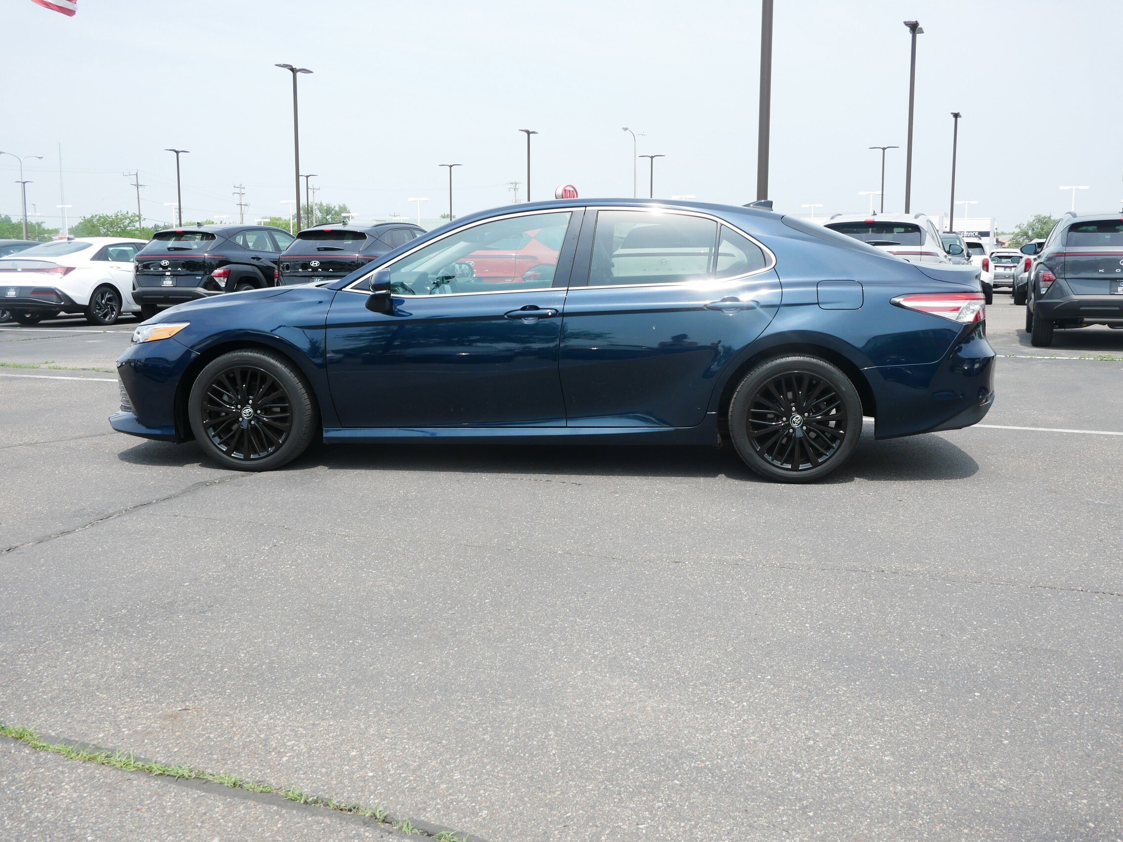 Used 2019 Toyota Camry XLE with VIN 4T1B11HK1KU836179 for sale in Waite Park, Minnesota