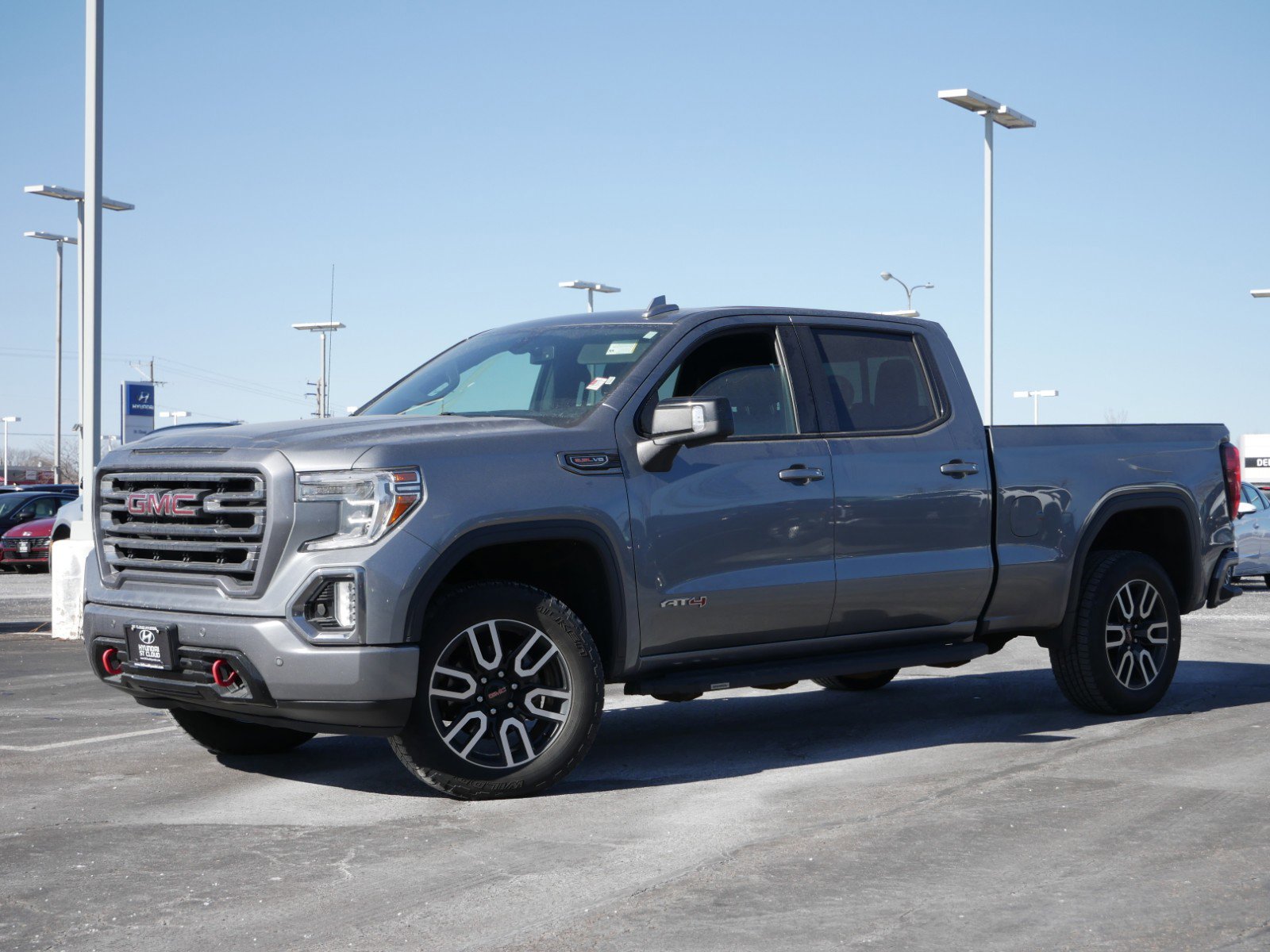 Used 2019 GMC Sierra 1500 AT4 with VIN 1GTP9EEL2KZ334145 for sale in Waite Park, Minnesota