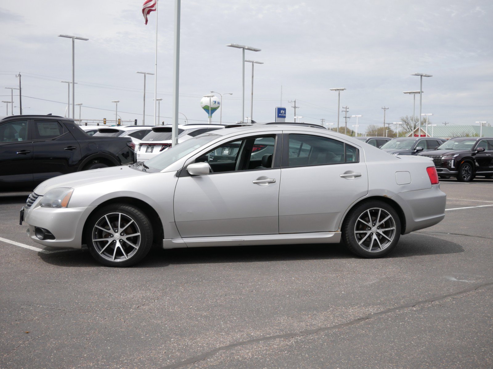 Used 2009 Mitsubishi Galant Ralliart with VIN 4A3AB76T49E002713 for sale in Waite Park, Minnesota