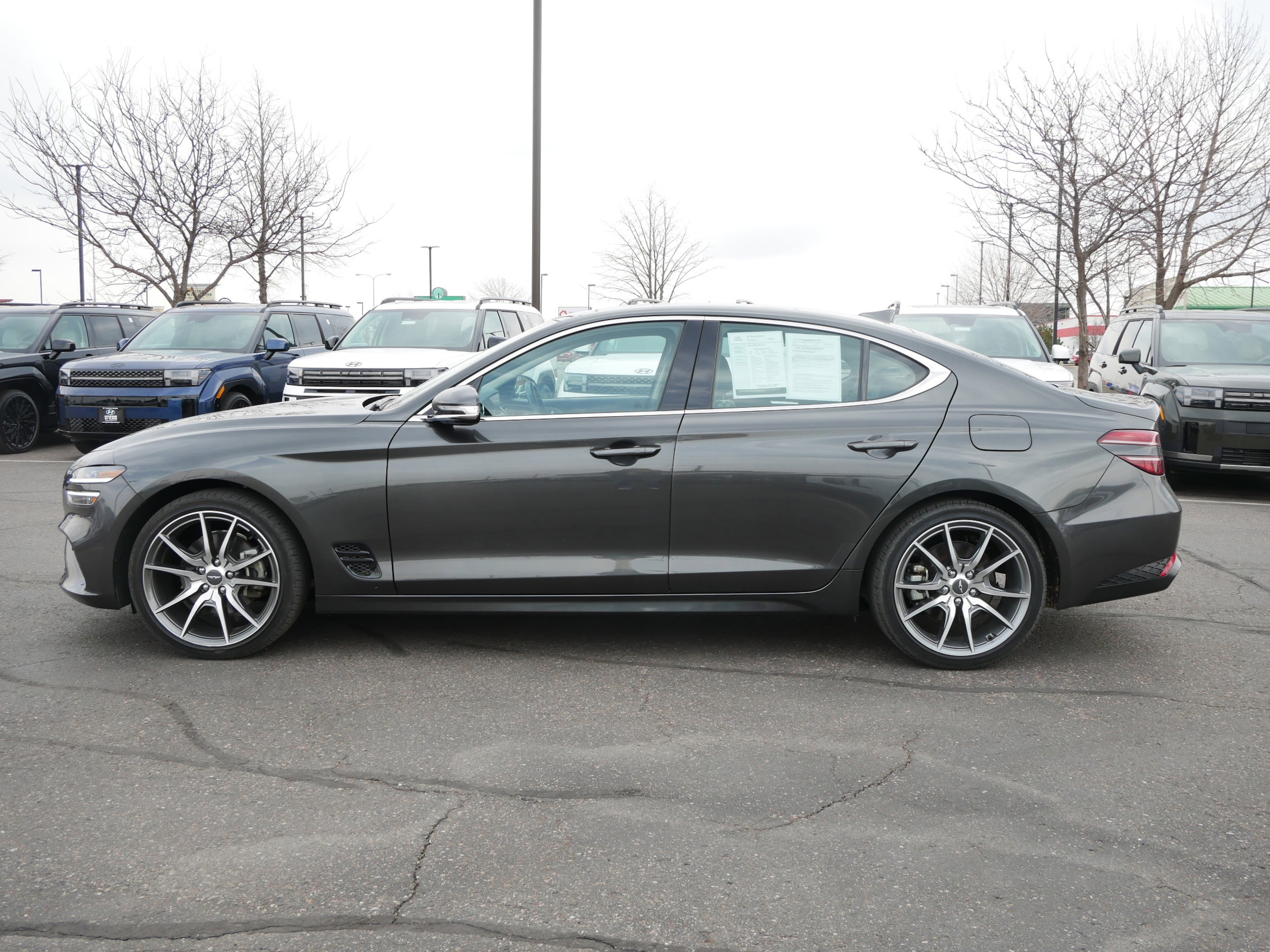 Used 2022 GENESIS G70 Standard with VIN KMTG34TA1NU102376 for sale in Waite Park, Minnesota