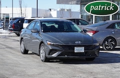 2026 Hyundai Elantra Hybrid Blue Sedan