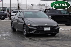 2026 Hyundai Elantra Hybrid Blue Sedan