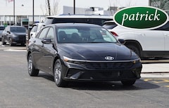 2026 Hyundai Elantra Hybrid Blue Sedan