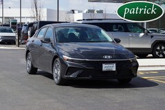 2025 Hyundai Elantra Hybrid Blue Sedan