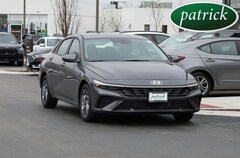 2025 Hyundai Elantra Hybrid Blue Sedan