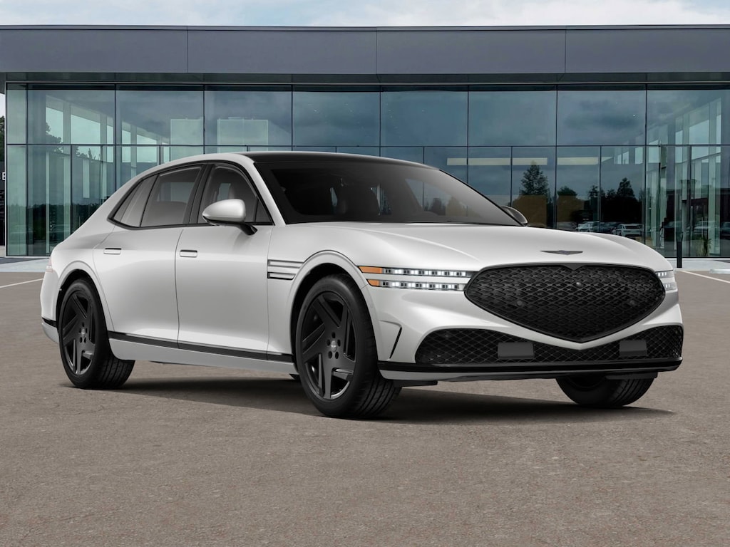 New 2026 Genesis G90 3.5T E-SC Mhev Prestige Black Sedan