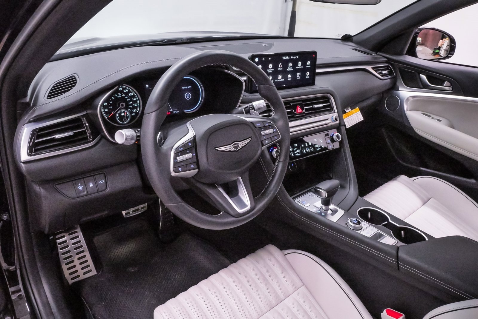 Certified 2025 GENESIS G70 Standard with VIN KMTG34SC0SU145590 for sale in Spring, TX