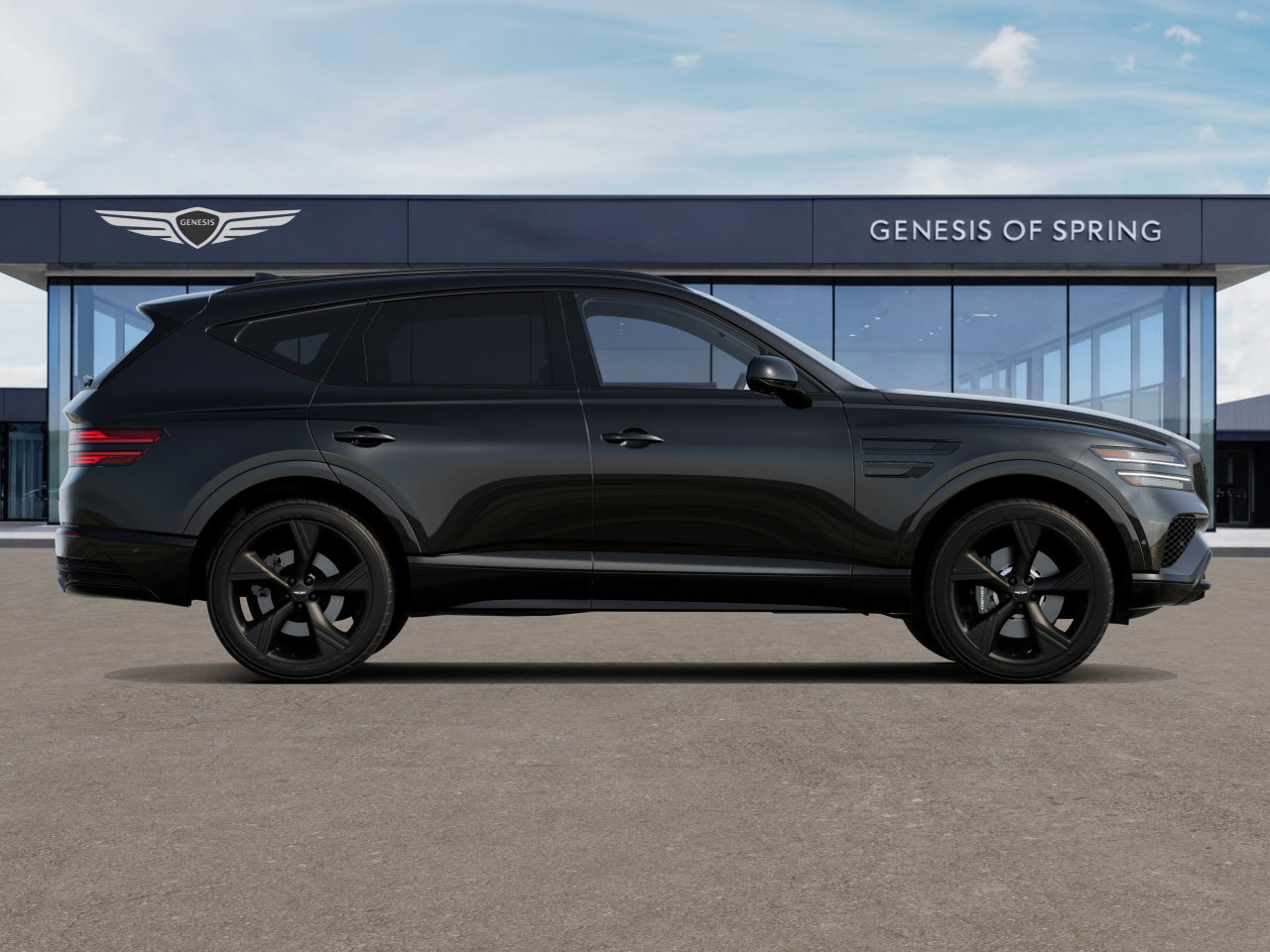 New 2027 Genesis GV80 3.5T Prestige Black SUV