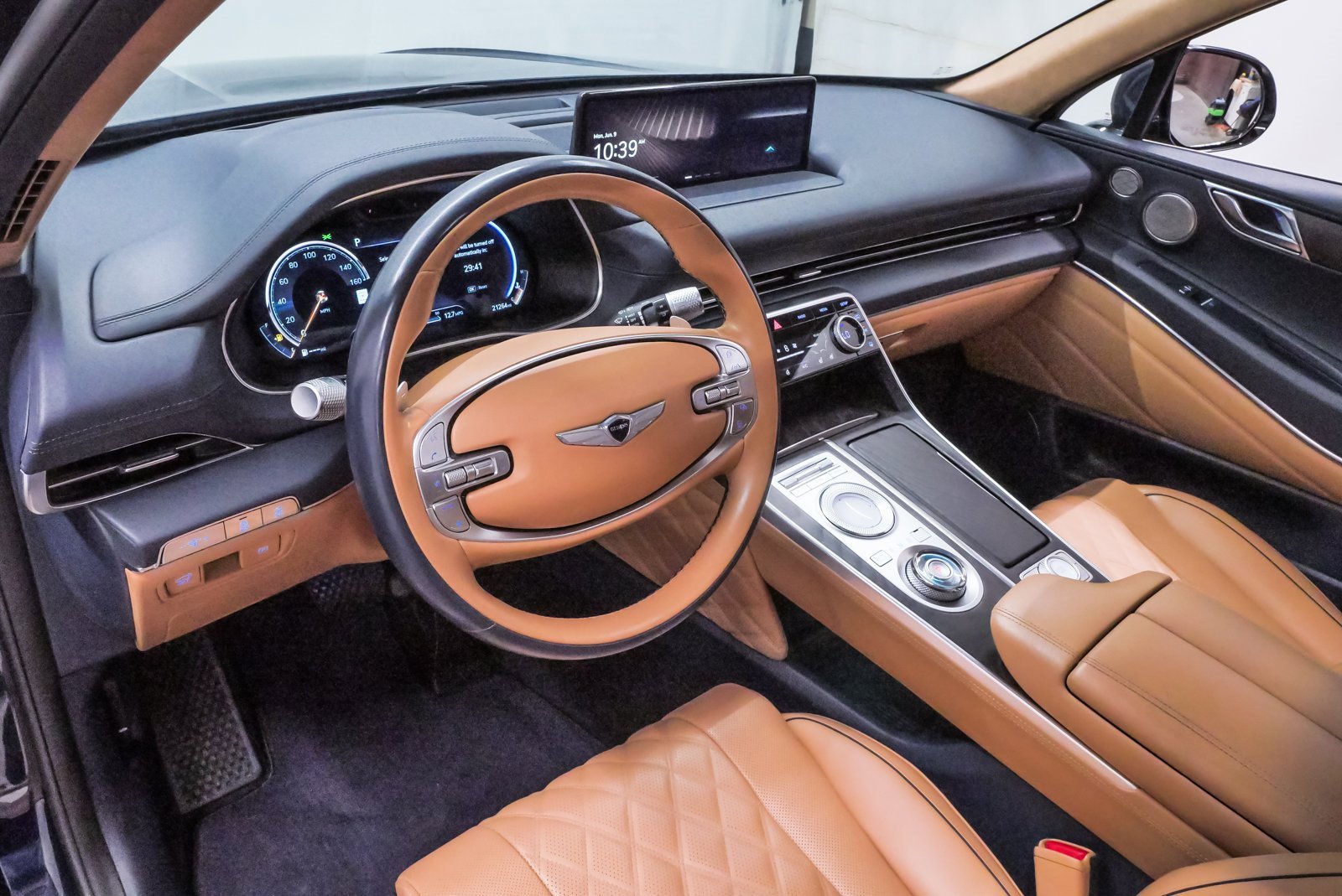 Certified 2022 GENESIS GV80 Standard with VIN KMUHCESC0NU081254 for sale in Spring, TX
