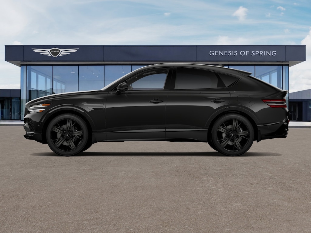 New 2026 Genesis GV80 Coupe 3.5T e-SC Prestige Black SUV