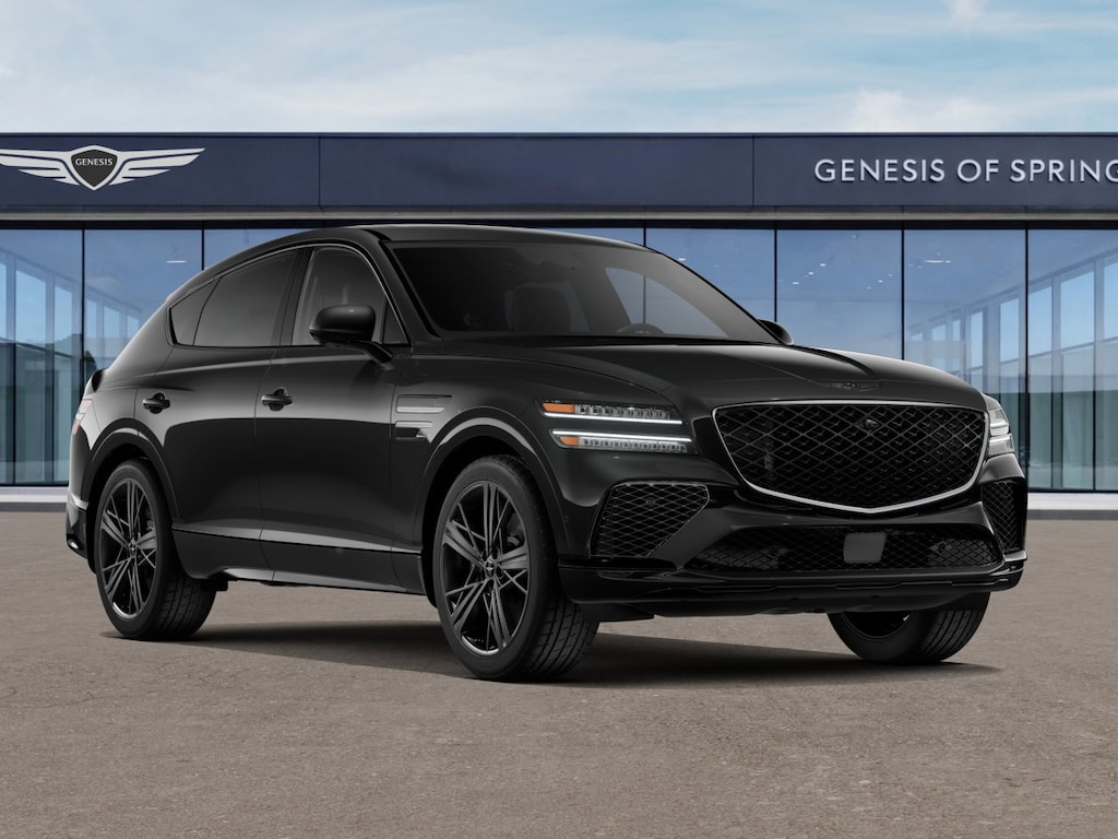New 2026 Genesis GV80 Coupe 3.5T e-SC Prestige Black SUV