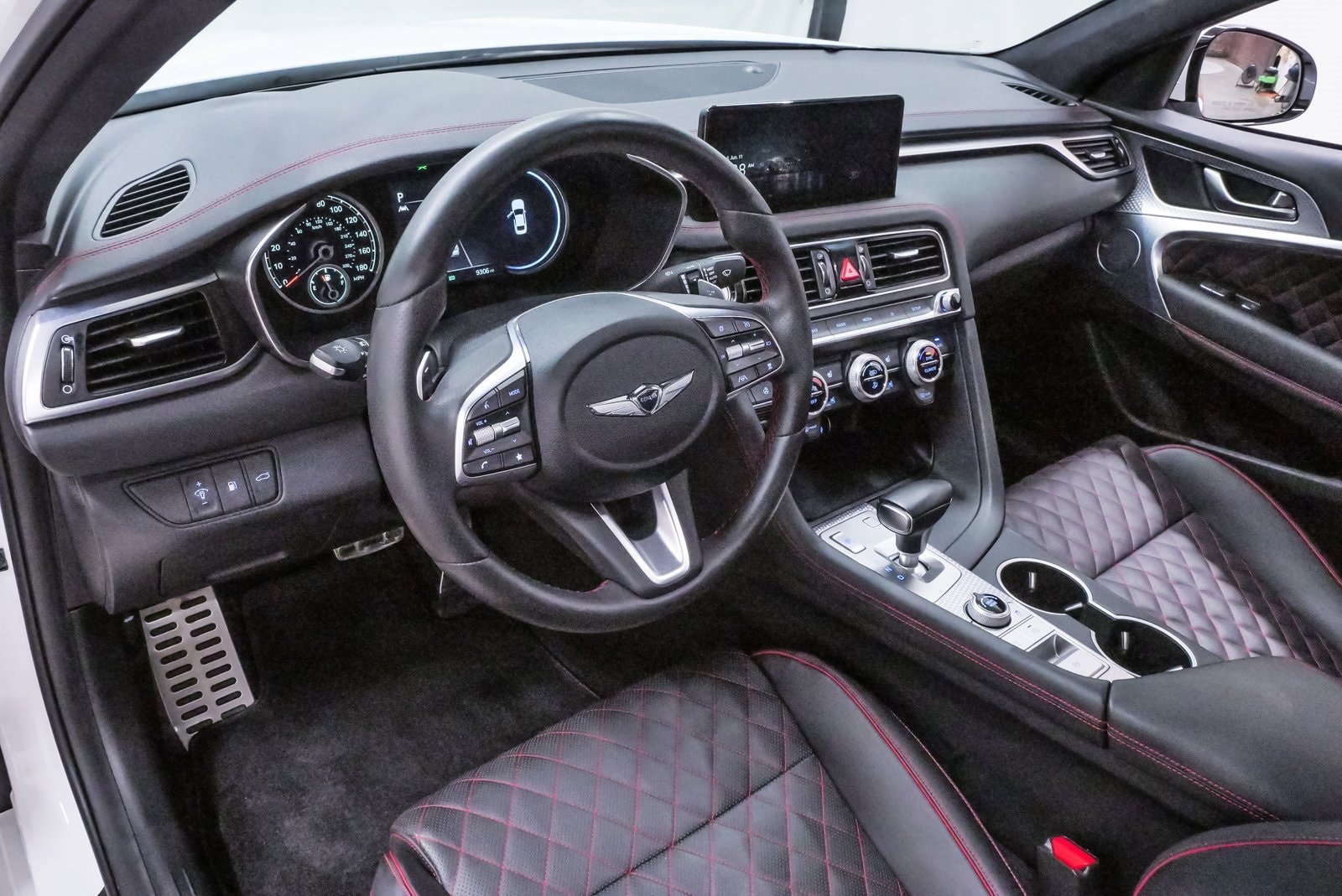 Certified 2022 GENESIS G70 Standard with VIN KMTG54TE7NU096144 for sale in Spring, TX