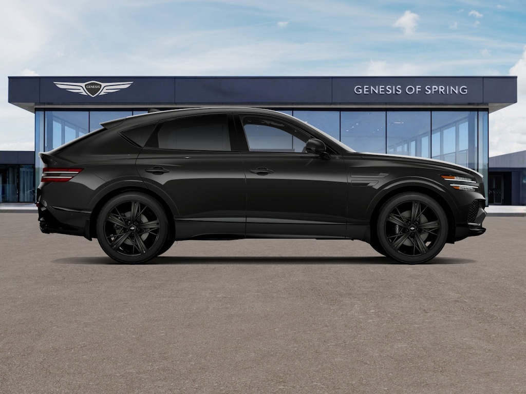 New 2026 Genesis GV80 Coupe 3.5T e-SC Prestige Black SUV