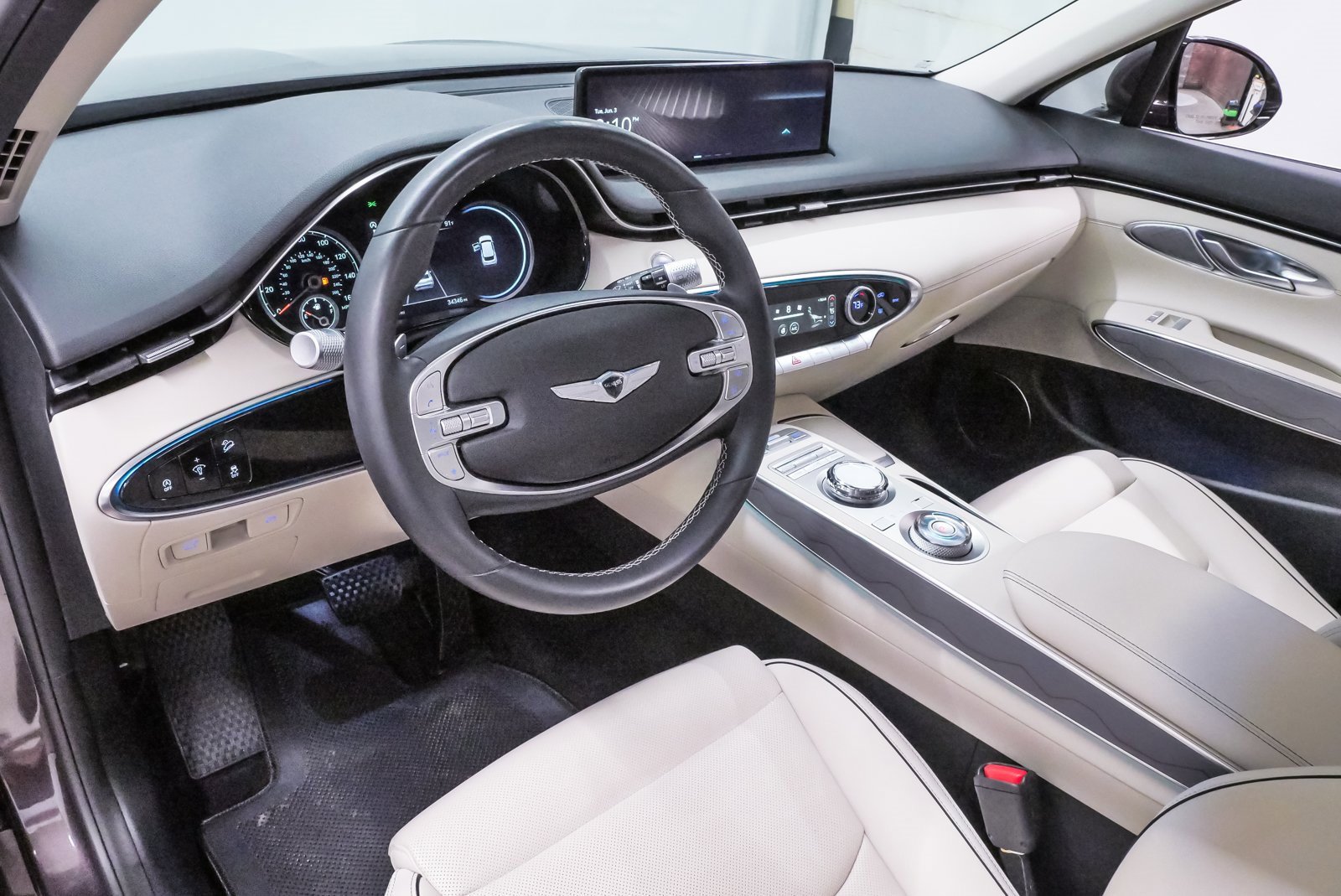 Certified 2022 GENESIS GV70 Standard with VIN KMUMADTB1NU043827 for sale in Spring, TX