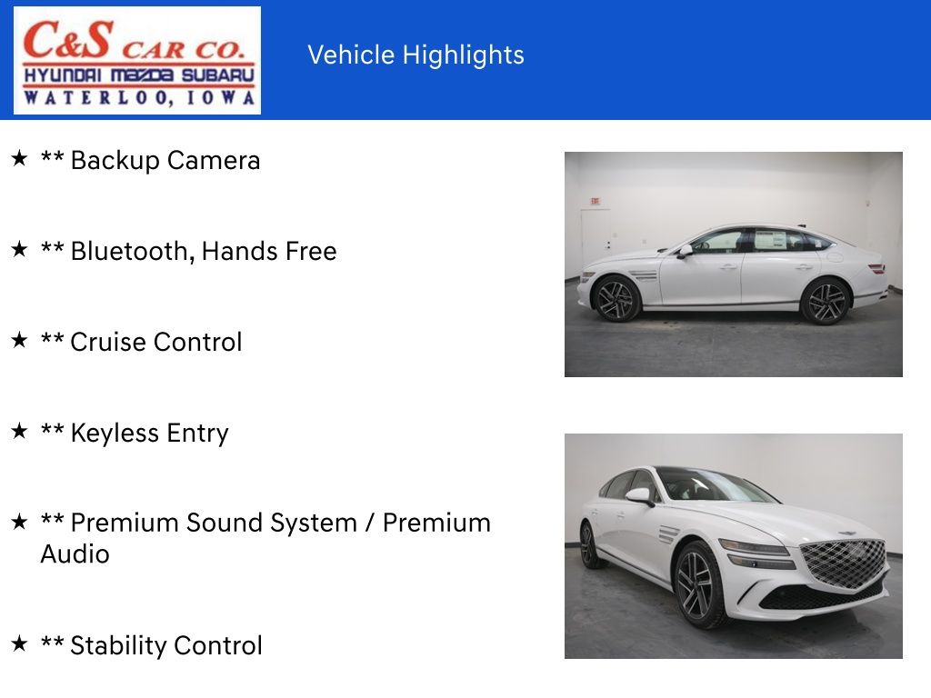 2025 GENESIS G80 Advanced - Photo 6