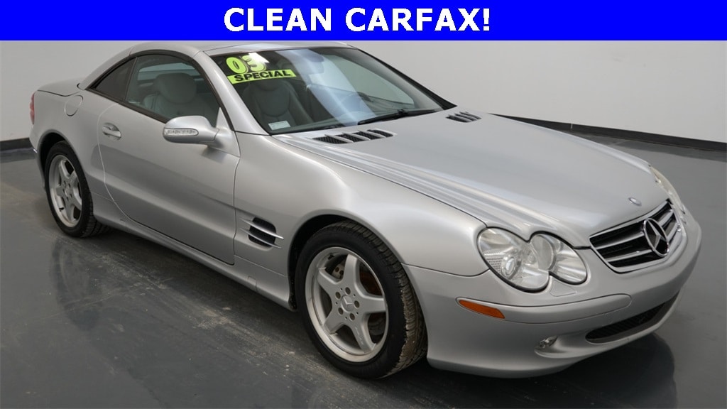Used 2003 Mercedes-Benz SL-Class SL500 with VIN WDBSK75F73F016897 for sale in Waterloo, IA