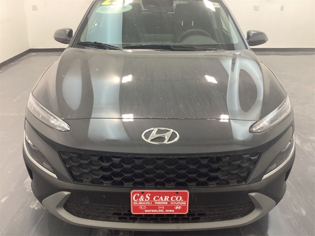 Used 2023 Hyundai Kona SEL with VIN KM8K6CAB2PU987174 for sale in Waterloo, IA