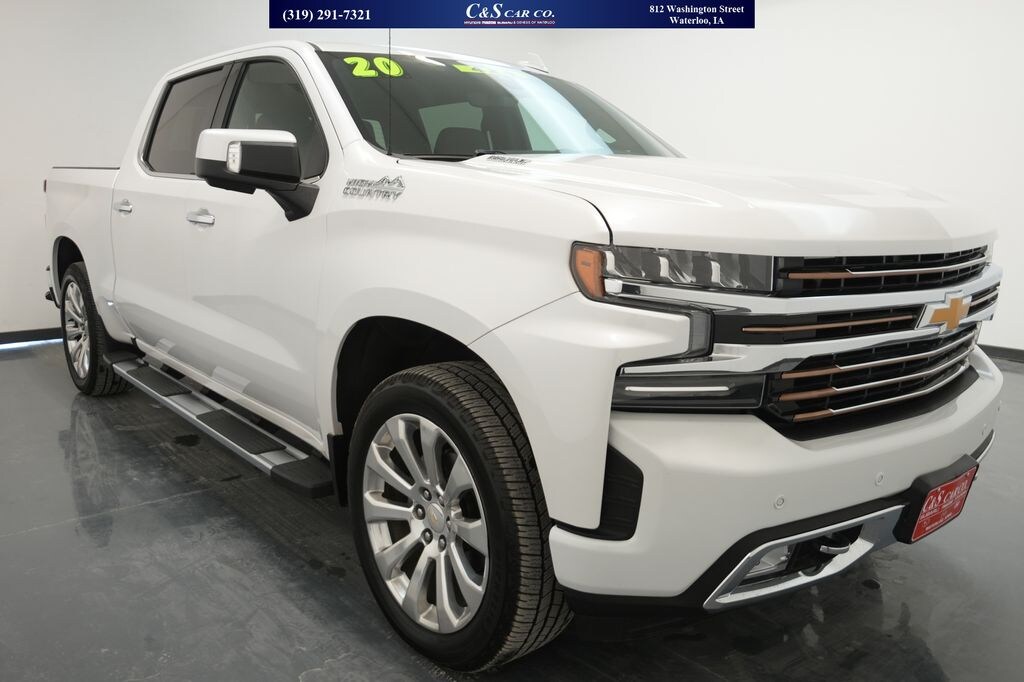 Used 2020 Chevrolet Silverado 1500 High Country Truck Crew Cab