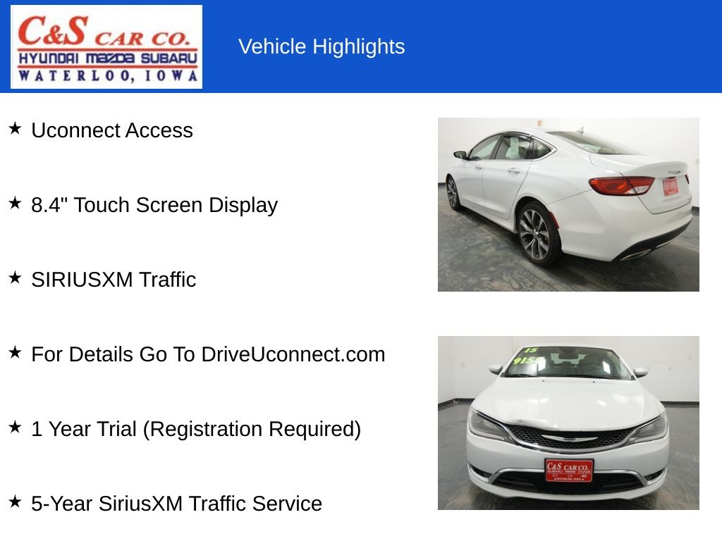 2015 Chrysler 200 C - Photo 19