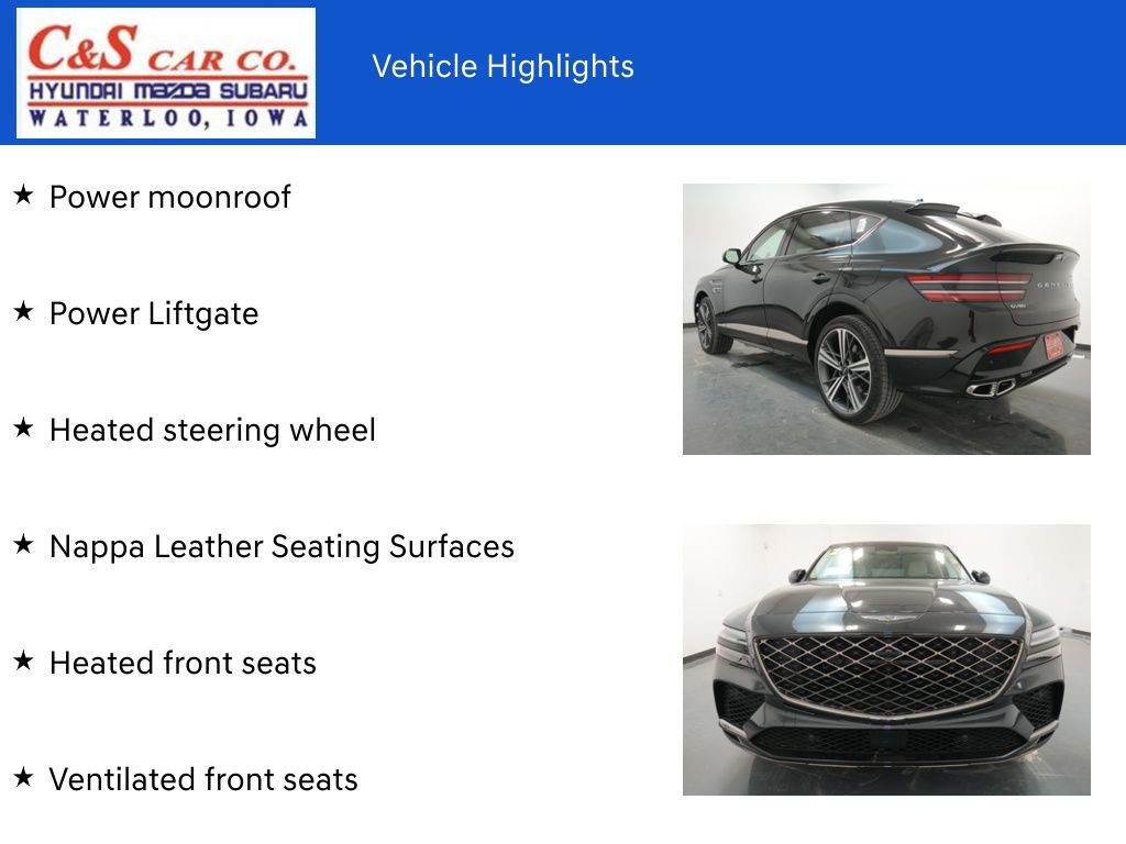 2026 GENESIS GV80 Coupe E-SC - Photo 7