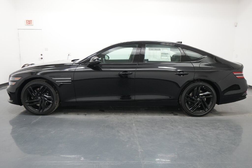 New 2027 Genesis G80 3.5T Prestige Black Sedan