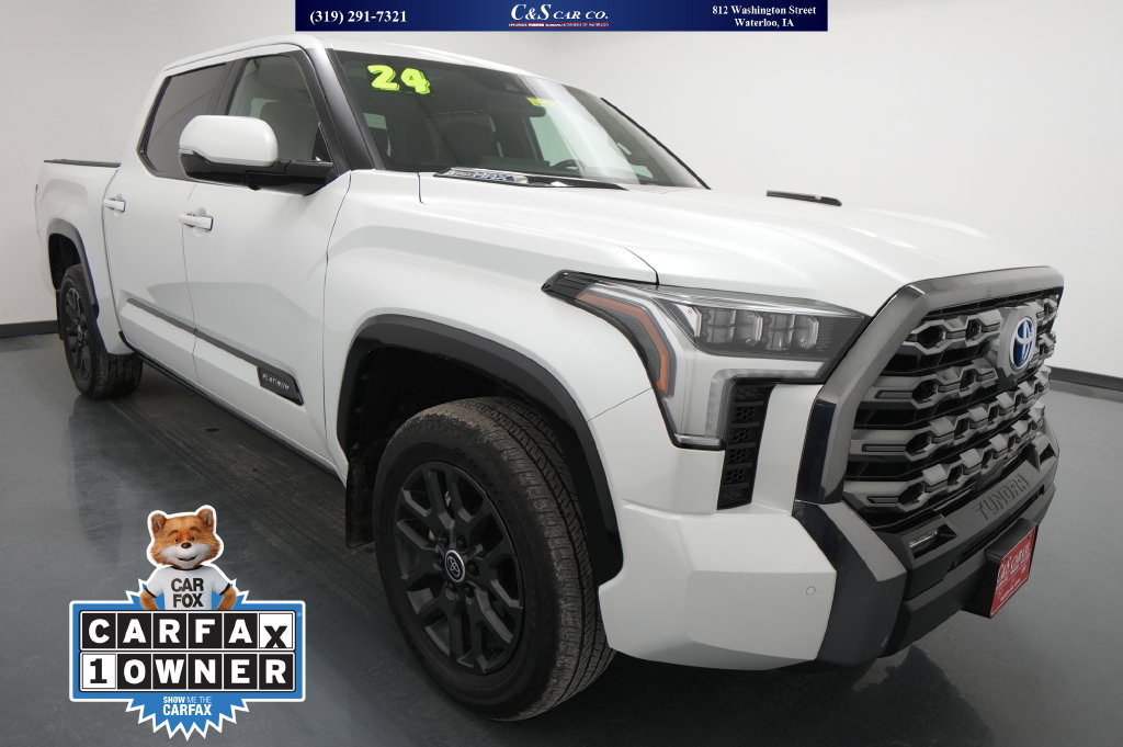 Used 2024 Toyota Tundra i-FORCE MAX Platinum Truck CrewMax
