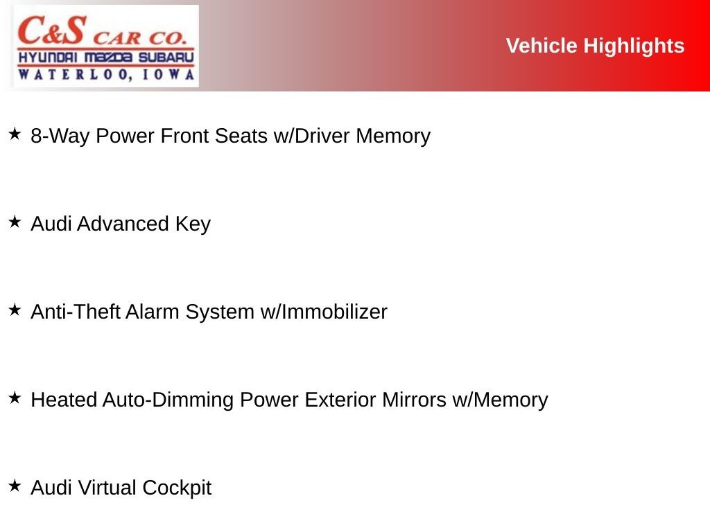 Used 2017 Audi A4 2.0T Premium Sedan